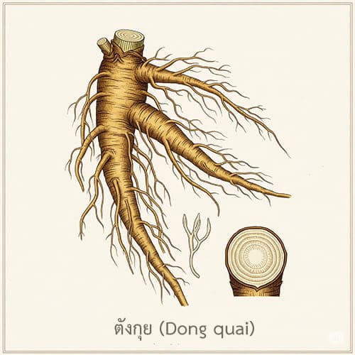 ตังกุย สรรพคุณ